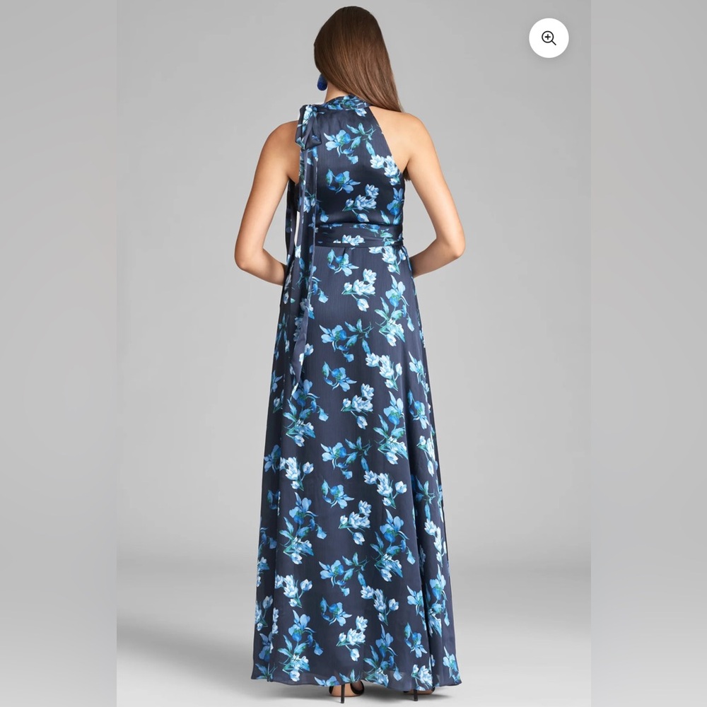 Perfect Wedding Guest Dress: 2025 Sachin & Babi Kayla Maxi Silk Gown - Picture 3 of 12